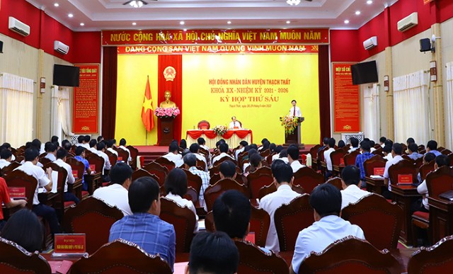 HĐND huyện Thạch Thất: Không ngừng đổi mới, nâng cao chất lượng hoạt động 