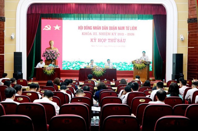 HĐND quận Nam Từ Liêm: Đổi mới, nâng cao chất lượng, hiệu quả hoạt động, đáp ứng yêu cầu thực tiễn 