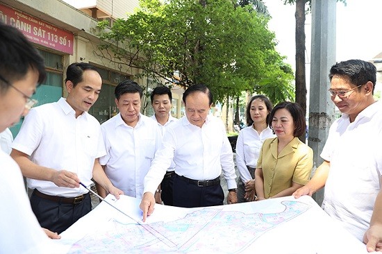 Kiểm tra việc thực hiện Chương trình số 03-CTr/TU của Thành ủy tại quận Hà Đông