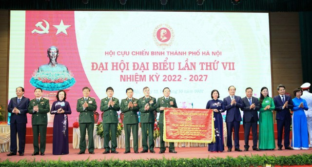 Khai mạc trọng thể Đại hội đại biểu Hội Cựu chiến binh thành phố Hà Nội khóa VII