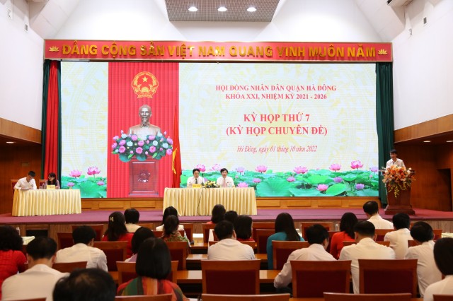 HĐND quận Hà Đông phê duyệt chủ trương đầu tư dự án phục vụ giải phóng mặt bằng đường Vành đai 4