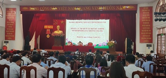 Tổ đại biểu HĐND Thành phố Hà Nội, đơn vị bầu cử số 14 tiếp xúc cử tri trước kỳ họp thứ 10