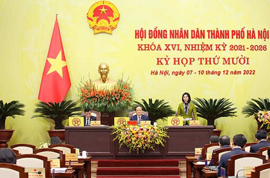 HĐND thành phố Hà Nội thông qua nhiều nghị quyết quan trọng