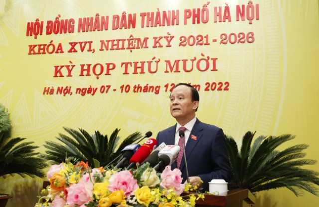 Toàn văn bài phát biểu khai mạc kỳ họp thứ mười, HĐND thành phố Hà Nội khóa XVI