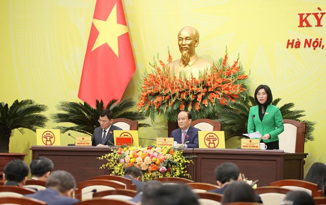 HĐND thành phố Hà Nội thông qua nhiều Nghị quyết quan trọng