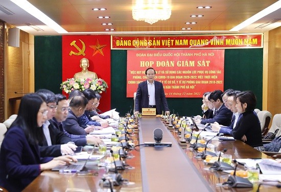 Đoàn ĐBQH thành phố Hà Nội triển khai kế hoạch giám sát chuyên đề về lĩnh vực y tế