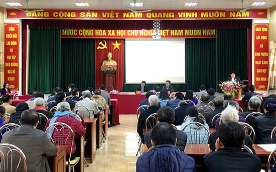 Đại biểu HĐND thành phố Hà Nội tiếp xúc cử tri huyện Đan Phượng  