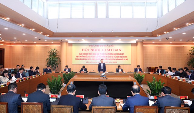 Quyết liệt trong thực hiện đầu tư, cải tạo hệ thống y tế, trường học và tu bổ di tích