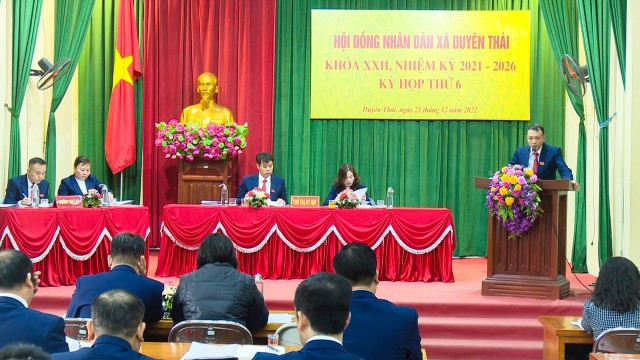 HĐND xã Duyên Thái (huyện Thường Tín): Chú trọng nâng cao chất lượng hoạt động