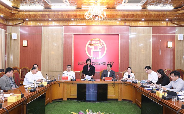 Giám sát việc triển khai cơ chế, chính sách phát triển nông nghiệp, nông thôn tại huyện Chương Mỹ