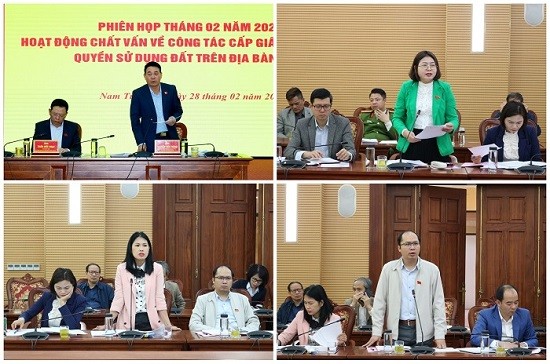 Thường trực HĐND quận Nam Từ Liêm: Chất vấn về công tác cấp giấy chứng nhận quyền sử dụng đất
