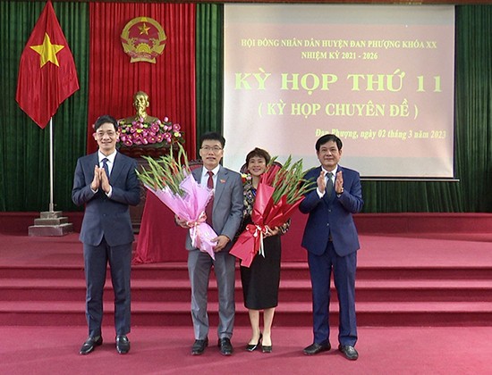 Đồng chí Phạm Hồng Hoàn được bầu giữ chức Phó Chủ tịch HĐND huyện Đan Phượng