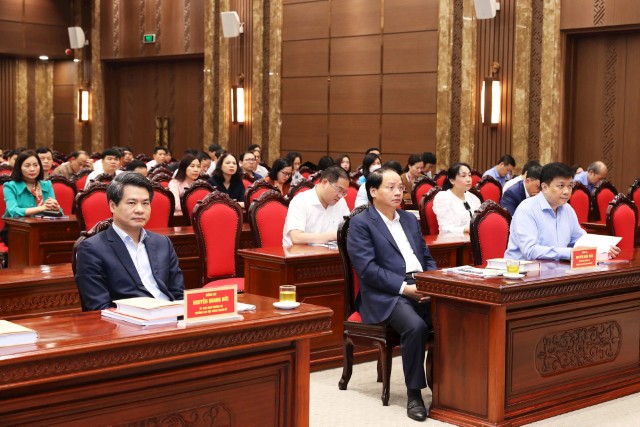 Hơn 51 nghìn cán bộ, đảng viên Hà Nội quán triệt nội dung tác phẩm của Tổng Bí thư về phòng, chống tham nhũng, tiêu cực