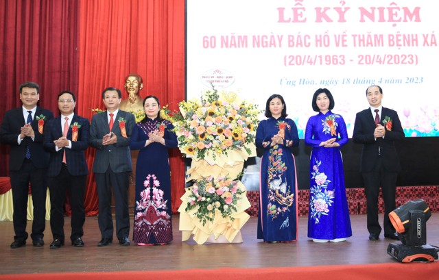 Xây dựng Bệnh viện Đa khoa Vân Đình xứng đáng với sự tin yêu của Chủ tịch Hồ Chí Minh 