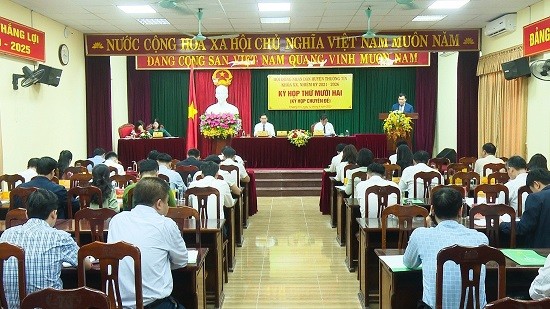 HĐND huyện Thường Tín khóa XX họp kỳ thứ 12 (kỳ họp chuyên đề)