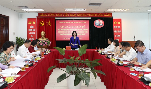 Giám sát công tác cải cách hành chính, xây dựng chính quyền điện tử và chuyển đổi số tại Sở Tài nguyên và Môi trường