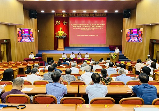 Cử tri quận Thanh Xuân kiến nghị đẩy mạnh giải pháp chống ùn tắc giao thông