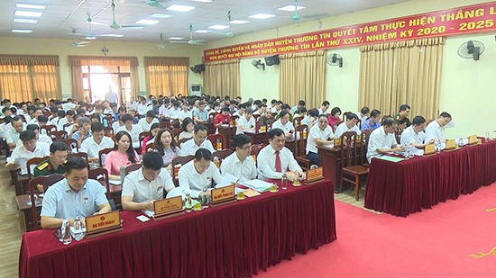 HĐND huyện Thường Tín khai mạc kỳ họp thường lệ giữa năm 2023