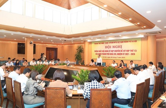 Thống nhất nội dung Kỳ họp chuyên đề của HĐND Thành phố Hà Nội