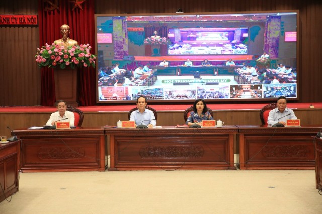 Hơn 10.000 cán bộ họp triển khai Chỉ thị của Ban Thường vụ Thành ủy Hà Nội về phòng cháy, chữa cháy