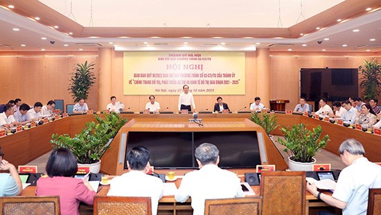 Phát triển đô thị phải được triển khai sâu rộng, hiệu quả, thực chất