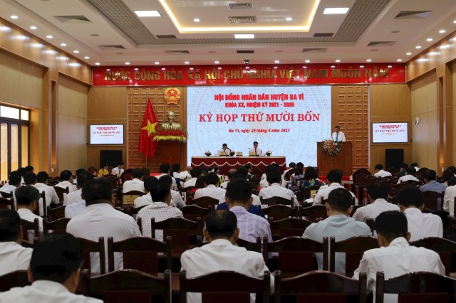 Ba Vì: Thông báo nội dung, thời gian và công tác chuẩn bị tổ chức kỳ họp cuối năm và kỳ họp chuyên đề HĐND huyện 