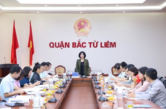 Đoàn giám sát của HĐND Thành phố làm việc tại quận Bắc Từ Liêm: Quyết tâm cao độ để dự án đầu tư công đảm bảo tiến độ