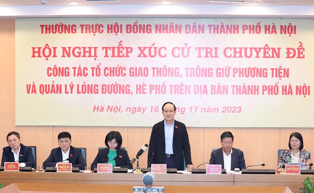Nhiều đóng góp tâm huyết cho phát triển giao thông đô thị