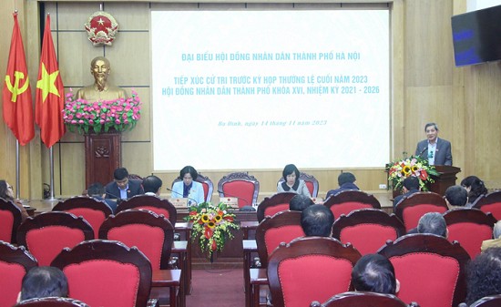 Cử tri quận Ba Đình kiến nghị đẩy nhanh tiến độ kiểm định các chung cư cũ