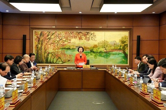 Đại biểu thảo luận tổ về Nghị quyết một số cơ chế, chính sách đặc thù thực hiện các chương trình mục tiêu quốc gia