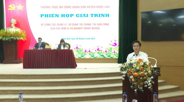 Thường trực HĐND huyện Đông Anh: Chuẩn bị tổ chức giải trình về giải quyết kiến nghị của cử tri