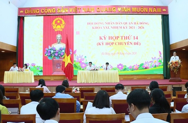Dự kiến nội dung, chương trình kỳ họp thường lệ giữa năm 2024 HĐND quận Hà Đông