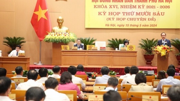 Kỳ họp thứ mười sáu, HĐND thành phố Hà Nội xem xét, quyết định 4 nhóm nội dung quan trọng