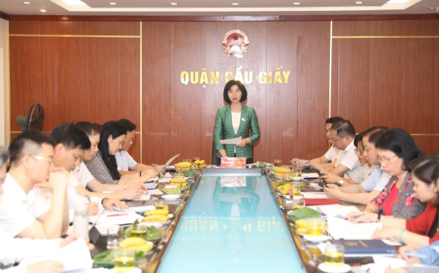 HĐND Thành phố giám sát tại quận Cầu Giấy về kỷ luật, kỷ cương công vụ 