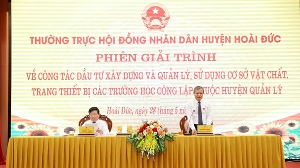 HĐND huyện Hoài Đức: Phát huy được vai trò là cơ quan đại diện cho ý chí, nguyện vọng và quyền làm chủ của Nhân dân 