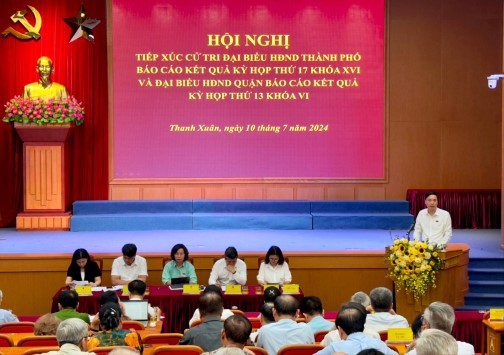 Cử tri quận Thanh Xuân kiến nghị đột xuất kiểm tra chất lượng an toàn các nhà tập thể cũ 