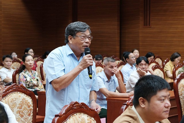 Đại biểu HĐND Thành phố tiếp xúc cử tri quận Bắc Từ Liêm