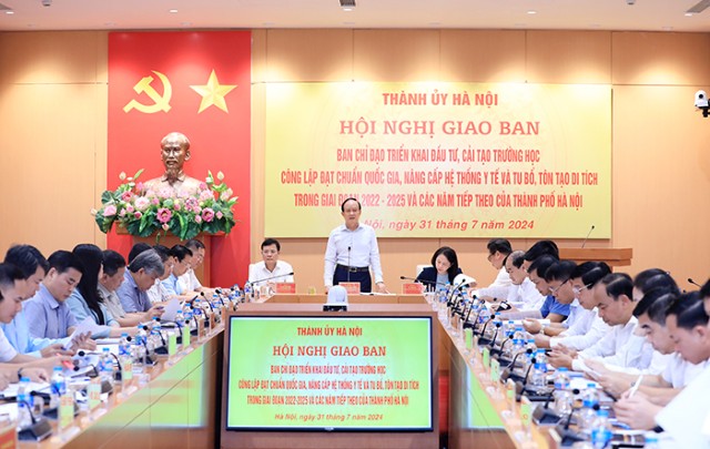 Tập trung tháo gỡ khó khăn vướng mắc, thúc đẩy giải ngân vốn đầu tư công 3 lĩnh vực giáo dục, y tế, văn hóa
