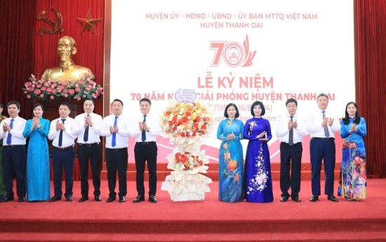 Huyện Thanh Oai kỷ niệm 70 năm Ngày Giải phóng