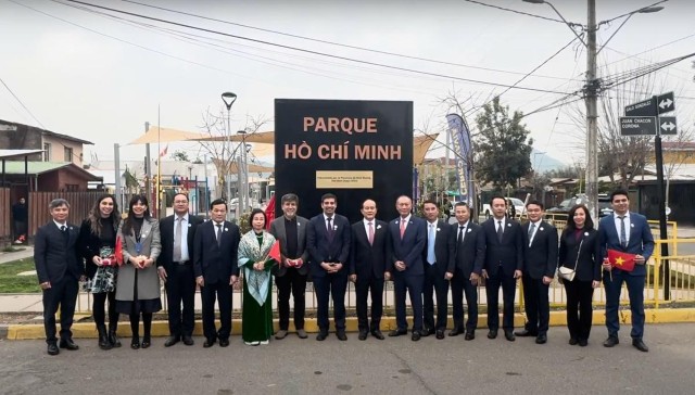 Đoàn đại biểu thành phố Hà Nội thăm, làm việc tại Chi-lê