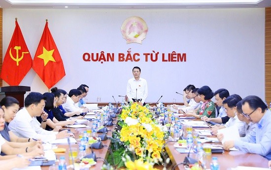 Giám sát việc thực hiện kế hoạch phát triển kinh tế - xã hội tại quận Bắc Từ Liêm