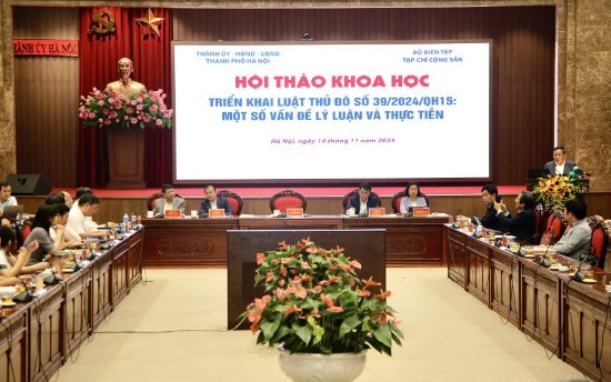 Sớm đưa Luật Thủ đô vào thực tiễn, tạo động lực mới để Hà Nội phát triển nhanh, bền vững