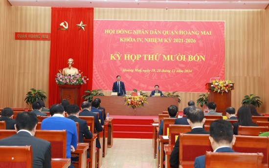 Quận Hoàng Mai: Hoàn thành và hoàn thành vượt mức 17/17 chỉ tiêu kế hoạch năm 2024