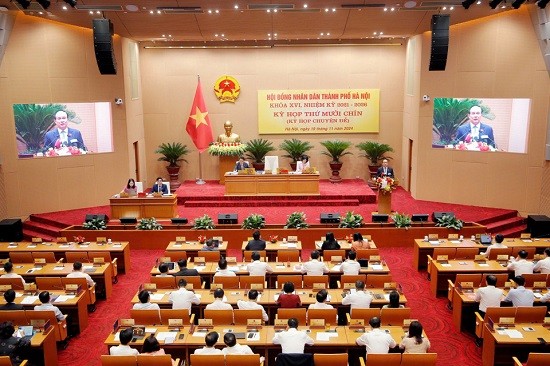 Khai mạc trọng thể kỳ họp thứ 20, HĐND thành phố Hà Nội khóa XVI