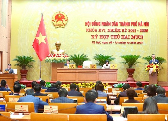 Bài phát biểu khai mạc kỳ họp thứ 20 HĐND thành phố Hà Nội khoá XVI