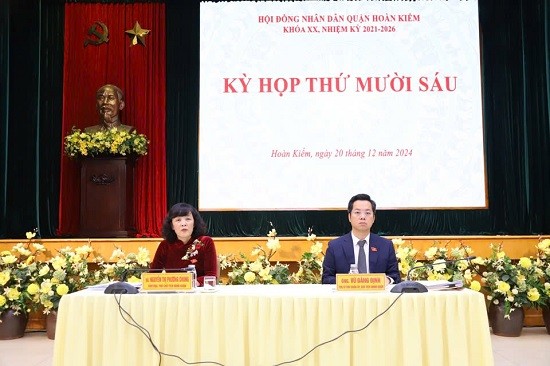 HĐND quận Hoàn Kiếm họp kỳ thứ 16