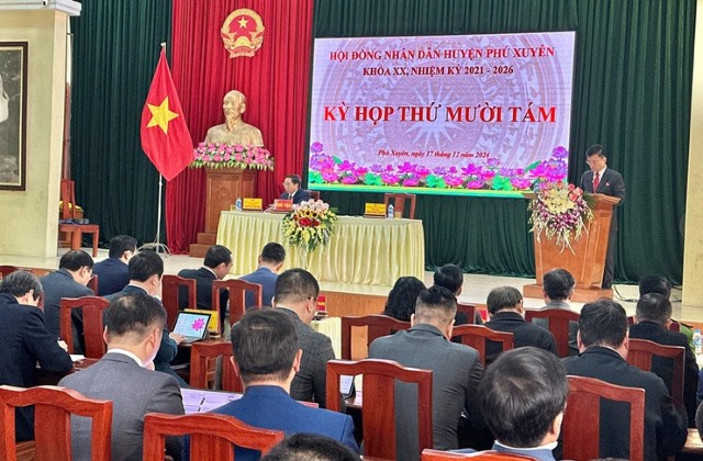 HĐND huyện Phú Xuyên: Chú trọng nâng cao chất lượng nghị quyết 