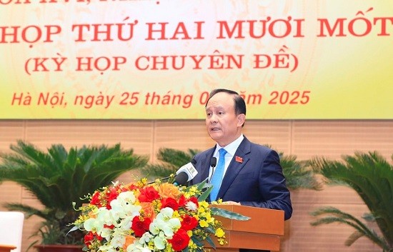 Bài phát biểu khai mạc kỳ họp thứ 21 HĐND thành phố Hà Nội khoá XVI