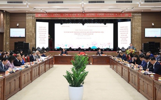 Hội thảo khoa học 95 năm Ngày thành lập Đảng bộ thành phố Hà Nội, tầm vóc, ý nghĩa lịch sử