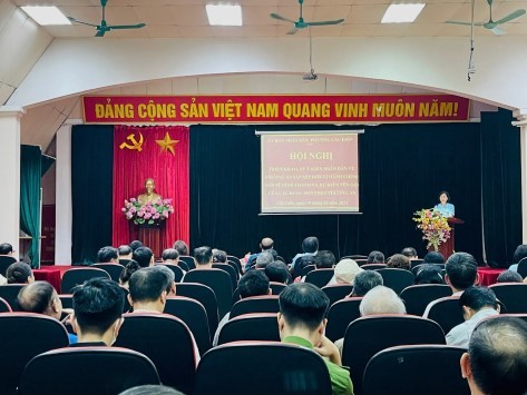 Quận Nam Từ Liêm lấy ý kiến sắp xếp phường: Nhiều tổ dân phố hoàn thành trong buổi sáng 